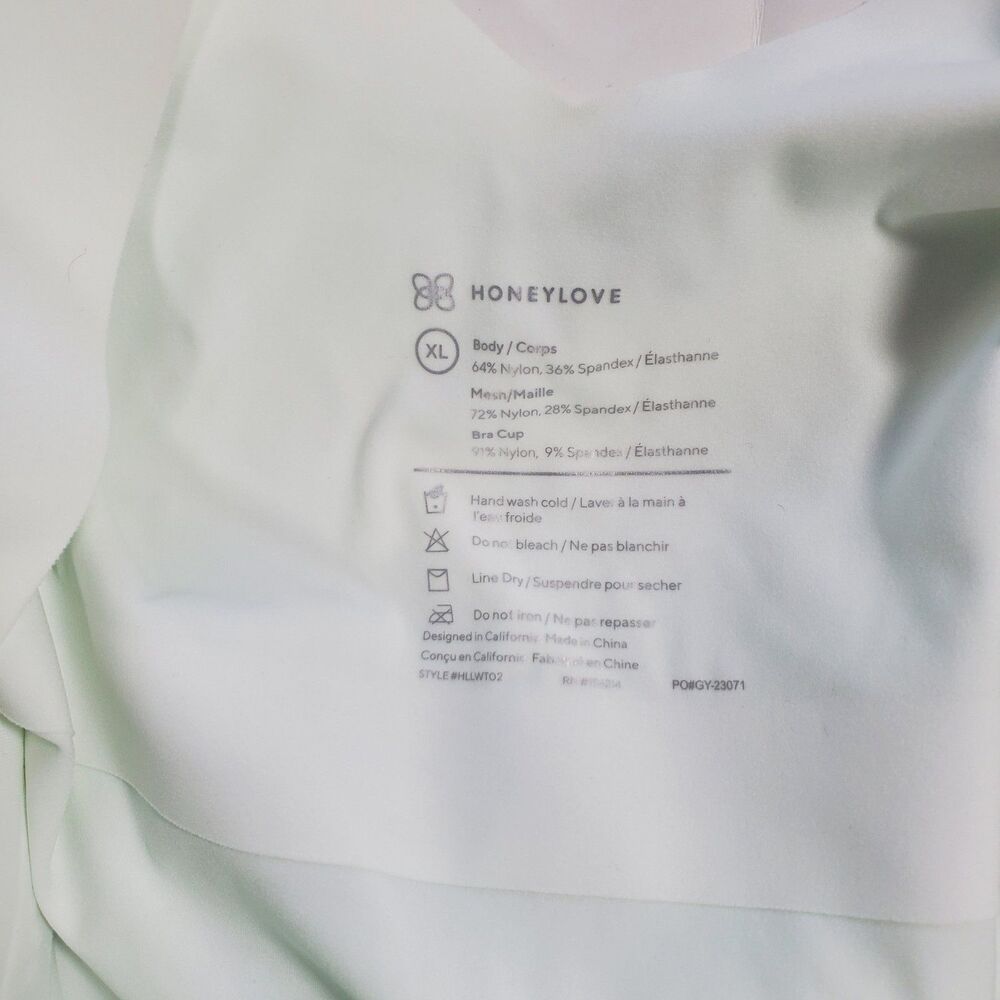 Honeylove White Shaping Tank with Built-In Support - Picture 8 of 10